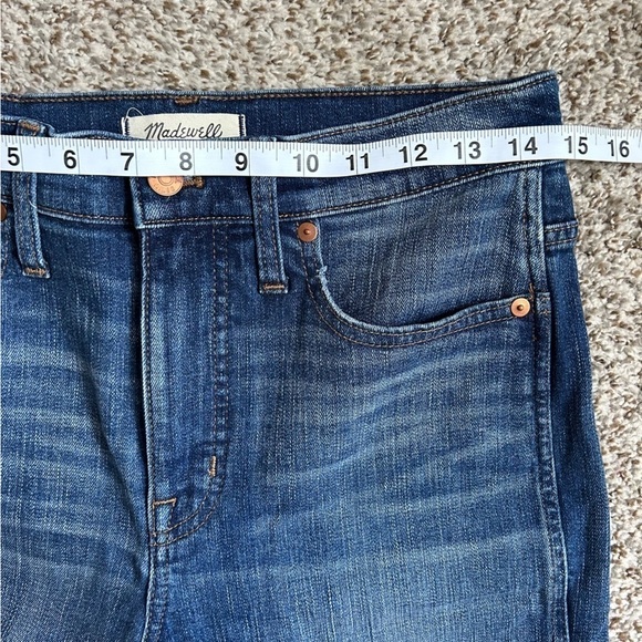 Madewell 10” High Rise Skinny Jeans Size 28 Denim Casual Streetwear - Picture 6 of 8